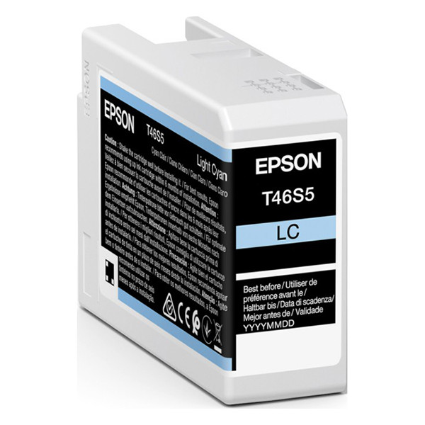 Epson T46S5 cartucho cian claro (original) – imagen 2