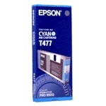 Epson T477 cartucho de tinta cian (original) C13T477011 025230 - 1