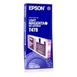 Epson T478 cartucho magenta claro (original) C13T478011 025240 - 1