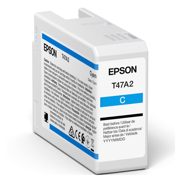 Epson T47A2 cartucho de tinta cian (original) C13T47A200 083512 - 1