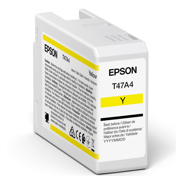Epson T47A4 cartucho de tinta amarillo (original) C13T47A400 083516 - 1