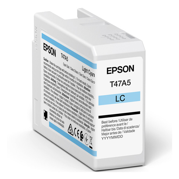 Epson T47A5 cartucho cian claro (original) C13T47A500 083518 - 1
