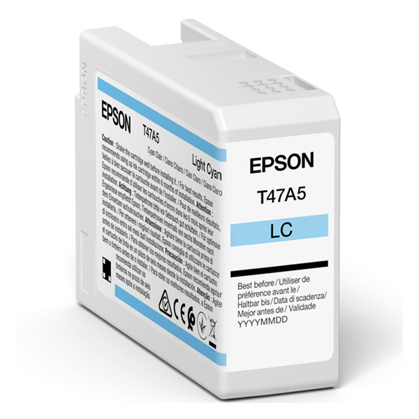 Epson T47A5 cartucho cian claro (original) – imagen 2