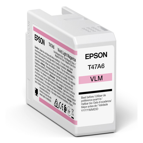 Epson T47A6 cartucho magenta claro (original) C13T47A600 083520 - 1