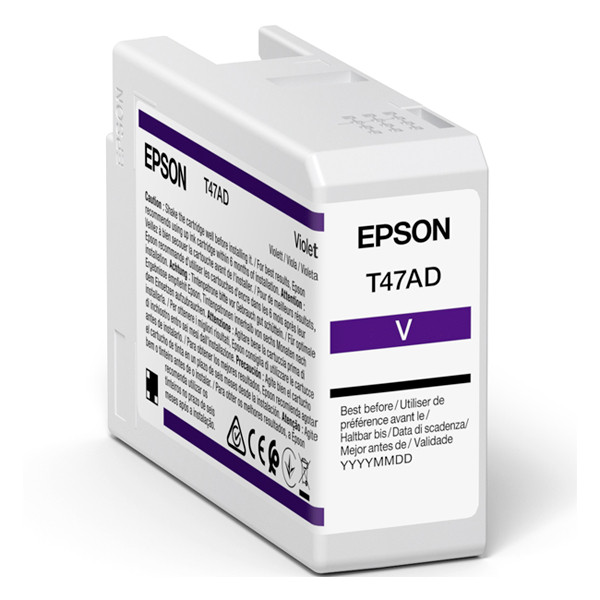 Epson T47AD cartucho de tinta violeta (original) C13T47AD00 083526 - 1