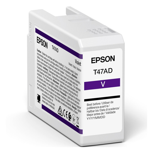 Epson T47AD cartucho de tinta violeta (original) – imagen 2