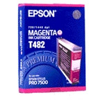 Epson T482 cartucho de tinta magenta (original) C13T482011 025320 - 1