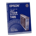 Epson T485 cartucho cian claro (original) C13T485011 025350 - 1