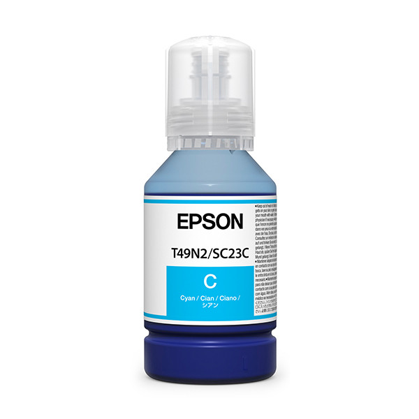 Epson T49N200 botella de tinta cian (original) C13T49N200 024184 - 1