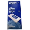 Epson T504 cartucho cian claro (original) C13T504011 025645 - 1