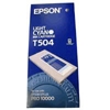 Epson T504 cartucho cian claro (original) C13T504011 025645