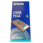 Epson T514 cartucho de tinta cian (original) C13T514011 025390 - 1