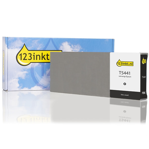 Epson T5441 cartucho de tinta foto negro XL (marca 123tinta) C13T544100C 025541 - 1