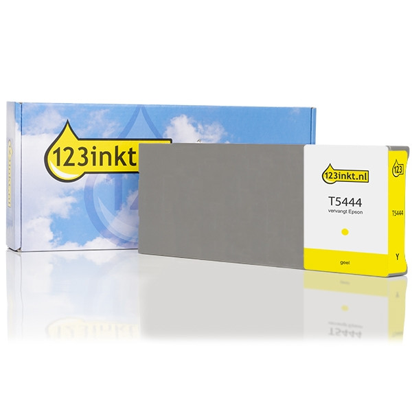 Epson T5444 cartucho de tinta amarilo XL (marca 123tinta) C13T544400C 025571 - 1