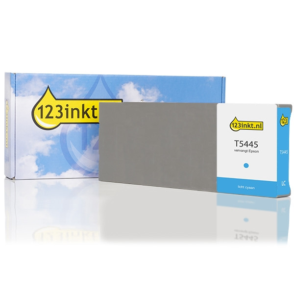 Epson T5445 cartucho de tinta cian claro XL (marca 123tinta) C13T544500C 025581 - 1