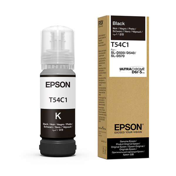 Epson T54C Botella de tinta negra (original) C13T54C120 083664 - 1