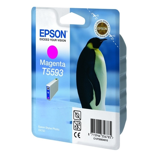 Epson T5593 cartucho de tinta magenta (original) C13T55934010 022930 - 1
