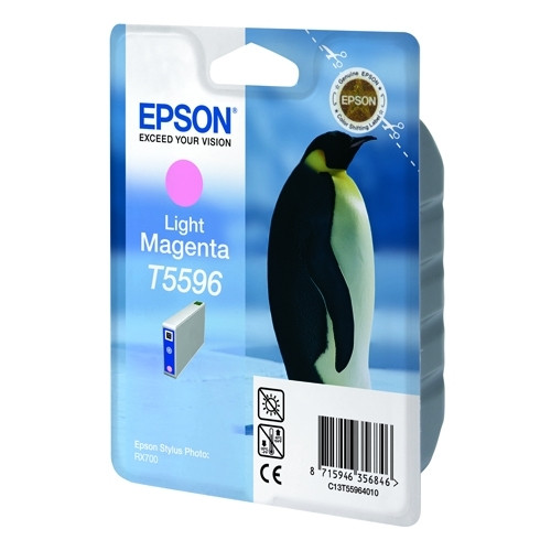 Epson T5596 cartucho magenta claro (original) C13T55964010 022945 - 1