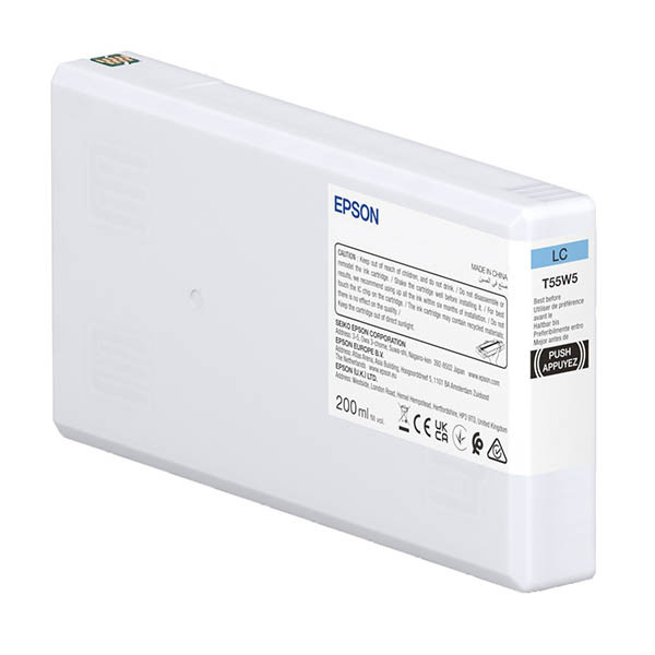 Epson T55W5 cartucho de tinta cian claro (original) – imagen 2