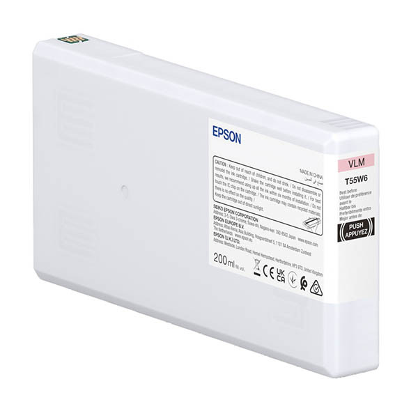 Epson T55W6 cartucho de tinta magenta claro (original) – imagen 2