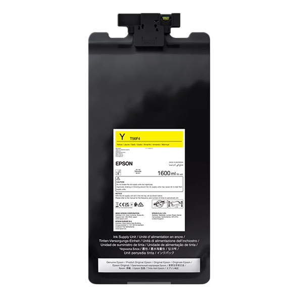 Epson T56F4 cartucho de tinta amarillo (original) C13T56F400 024244 - 1