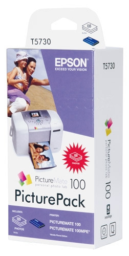 Epson T5730 cartucho + papel fotográfico (original) C13T573040 022995 - 1