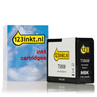 Epson T5808 cartucho de tinta negro mate (marca 123tinta) C13T580800C 025936