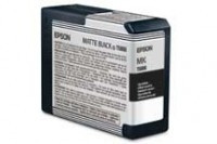 Epson T5808 cartucho de tinta negro mate (original) C13T580800 025935 - 1