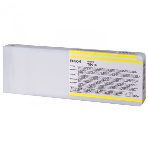 Epson T5914 cartucho de tinta amarillo (original) C13T591400 026006 - 1