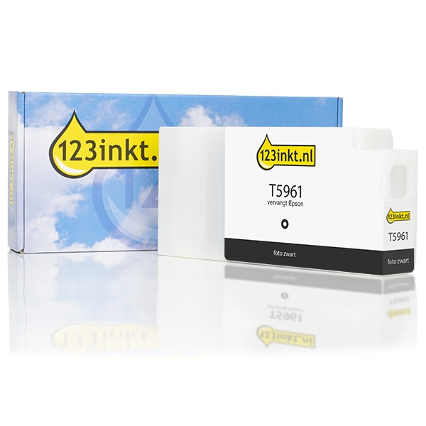 Epson T5961 cartucho de tinta foto negro (marca 123tinta) C13T596100C 026229 - 1