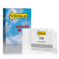 Epson T5969 cartucho de tinta gris claro (marca 123tinta) C13T596900C 026245