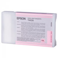 Epson T6026 cartucho magenta vivo claro (original) C13T602600 026028