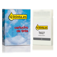 Epson T6027 cartucho negro claro (marca 123tinta) C13T602700C 026031