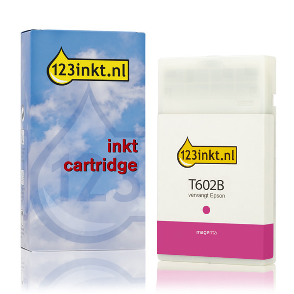 Epson T602B cartucho de tinta magenta (marca 123tinta) C13T602B00C 026115 - 1