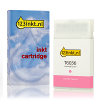 Epson T6036 cartucho de tinta magenta claro intenso XL (marca 123tinta) C13T603600C 026045