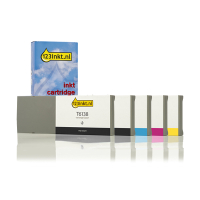 Epson T613 Pack ahorro 2x negro mate + 3 colores (marca 123tinta)  160837