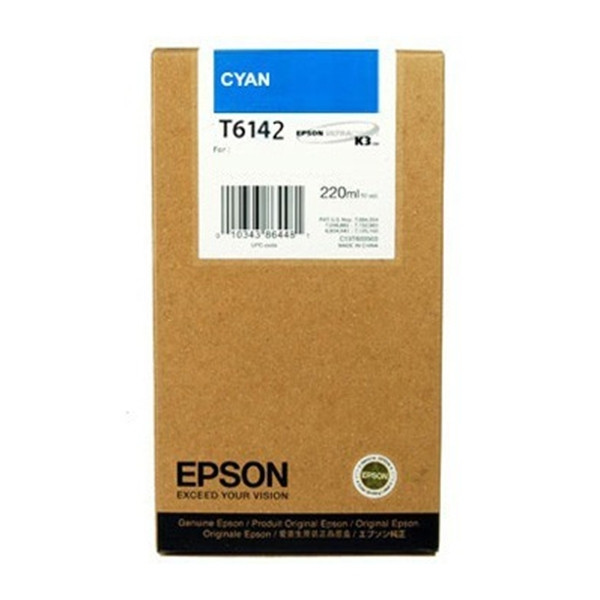 Epson T6142 cartucho de tinta cian XL (original) C13T614200 026106 - 1