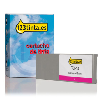 Epson T6143 cartucho de tinta magenta XL (marca 123tinta) C13T614300C 026109