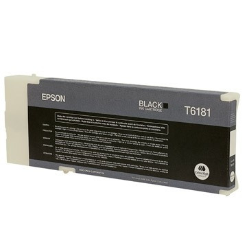 Epson T6181 cartucho de tinta negro XXL (original) C13T618100 026182 - 1