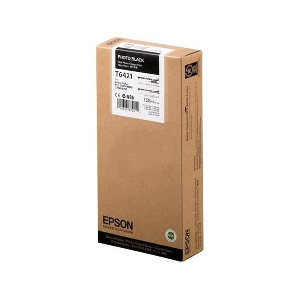 Epson T6421 cartucho negro foto (original) C13T642100 026338 - 1