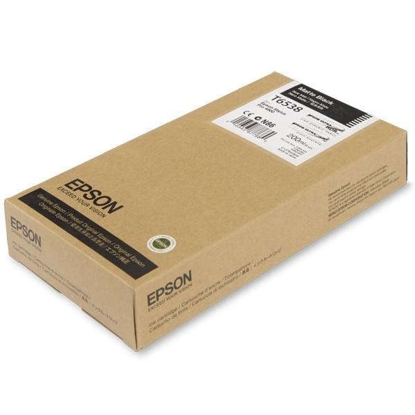 Epson T6538 cartucho de tinta negro mate (original)