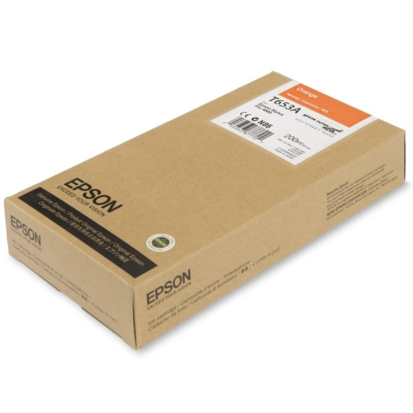 Epson T653A cartucho naranja (original)