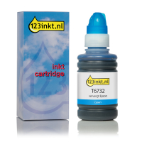 Epson T6732 botella de tinta cian (marca 123tinta) C13T67324AC 026819