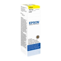 Epson T6734 botella de tinta amarilla (original) C13T67344A 026822