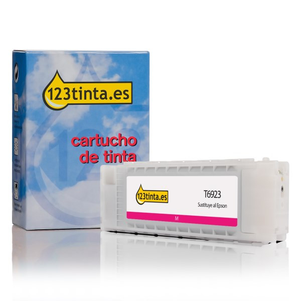 Epson T6923 Cartucho de tinta magenta (marca 123tinta) C13T692300C 026547 - 1