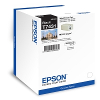 Epson T7431 cartucho de tinta negro (original) C13T74314010 026608