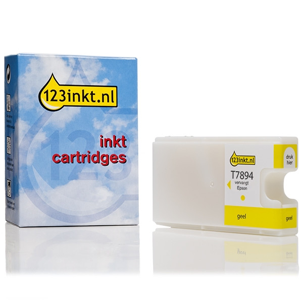 Epson T7894 cartucho de tinta amarillo XXL (marca 123tinta) C13T789440C 026667 - 1