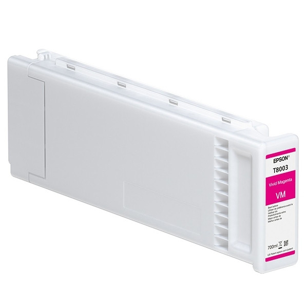 Epson T8003 cartucho de tinta magenta (original) C13T800300 020638 - 1