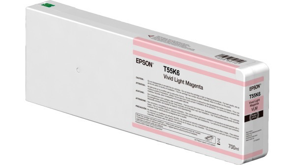 Epson T8046 cartucho magenta claro (original) C13T55K600 C13T804600 026884 - 1