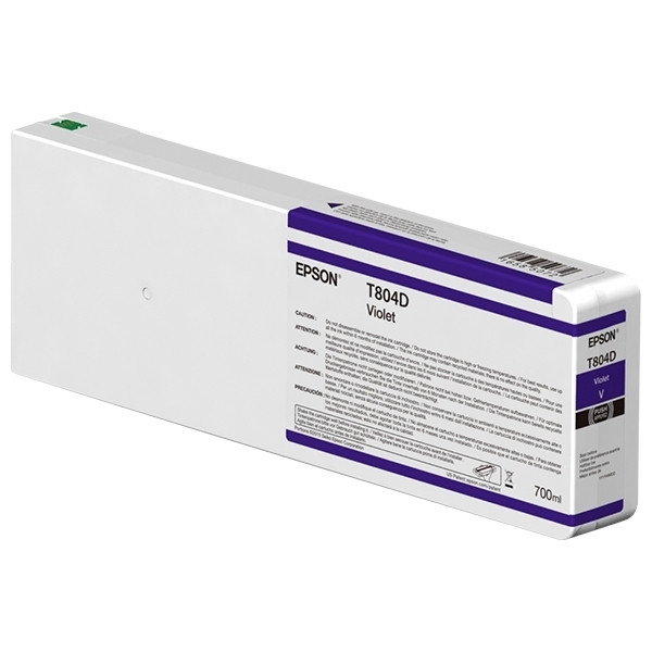 Epson T804D cartucho violeta (original) C13T55KD00 C13T804D00 026920 - 1